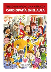 Portada de la edición actualizada de la guía de Menudos Corazones titulada Tengo un niño o una niña con cardiopatía en el aula