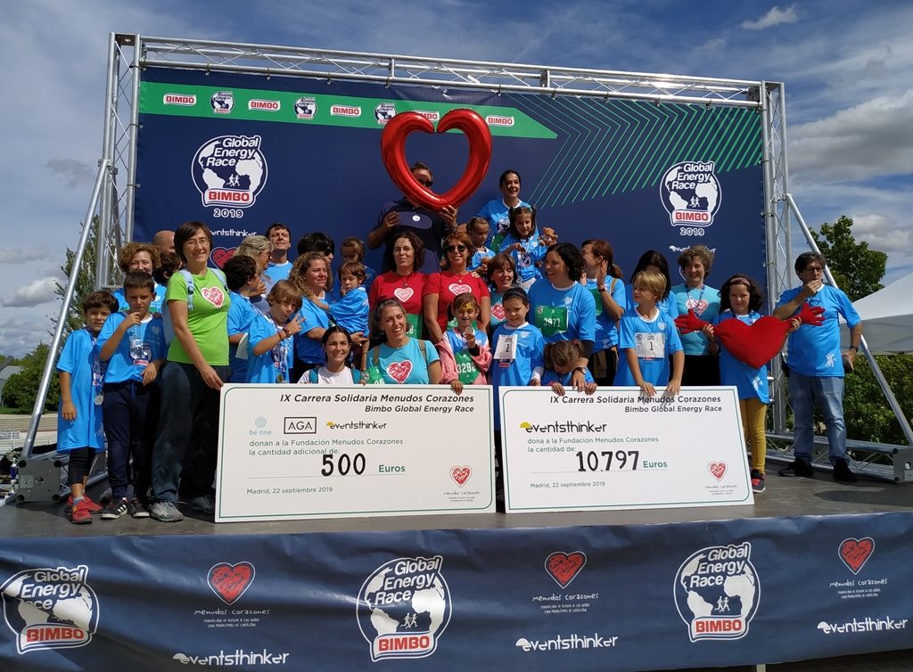 Saludo final Carrera Solidaria Menudos Corazones 2019