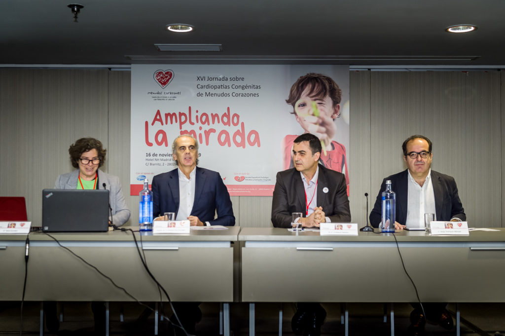 Jornada sobre Cardiopatías Congénitas de Menudos Corazones 2019_mesa inaugural