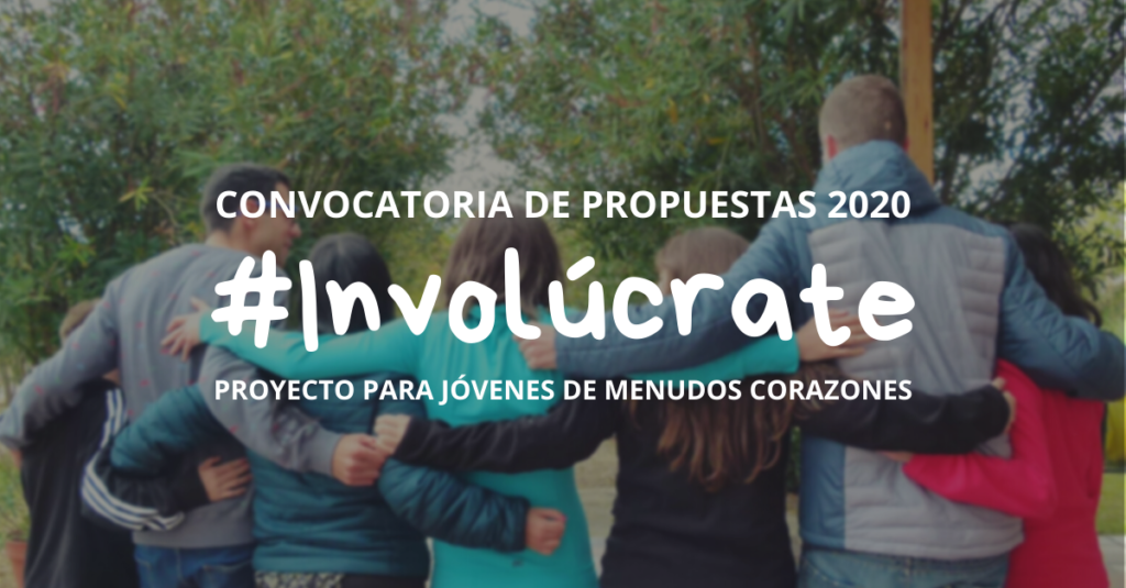 Cabecera #Involúcrate 2020 Proyecto para Jóvenes