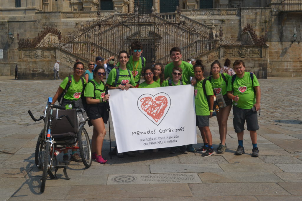 Caminando a Santiago. Foto de grupo de la edición 2019