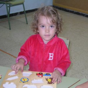 Melinda de pequeña