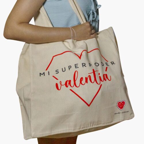 Bolsa de Tela solidaria Menudos Corazones