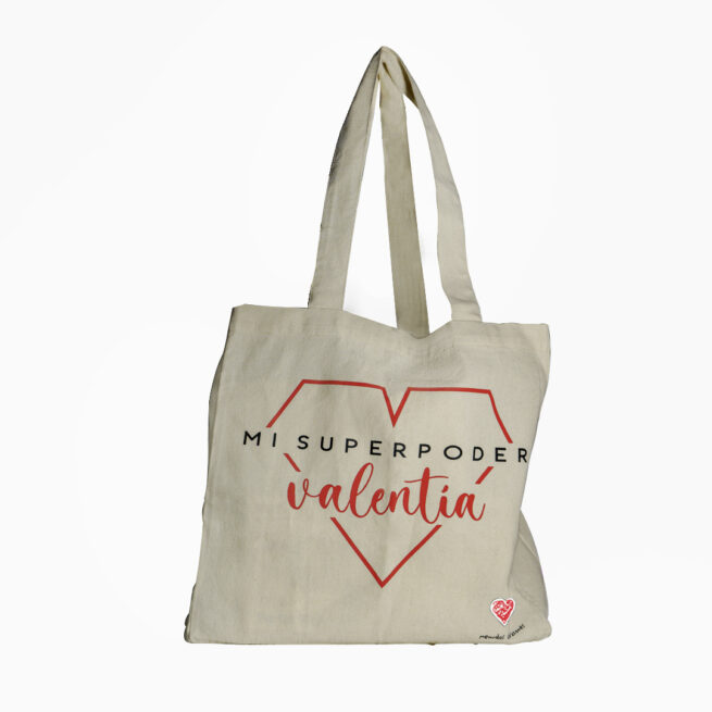 Bolsa de Tela solidaria Menudos Corazones - Imagen 2