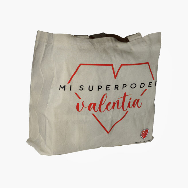 Bolsa de Tela solidaria Menudos Corazones - Imagen 3