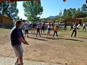 Tai Chi en el Encuentro para Jóvenes de Verano (2021)