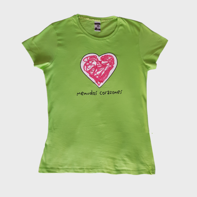Camiseta Solidaria Menudos Corazones Mujer - Imagen 2