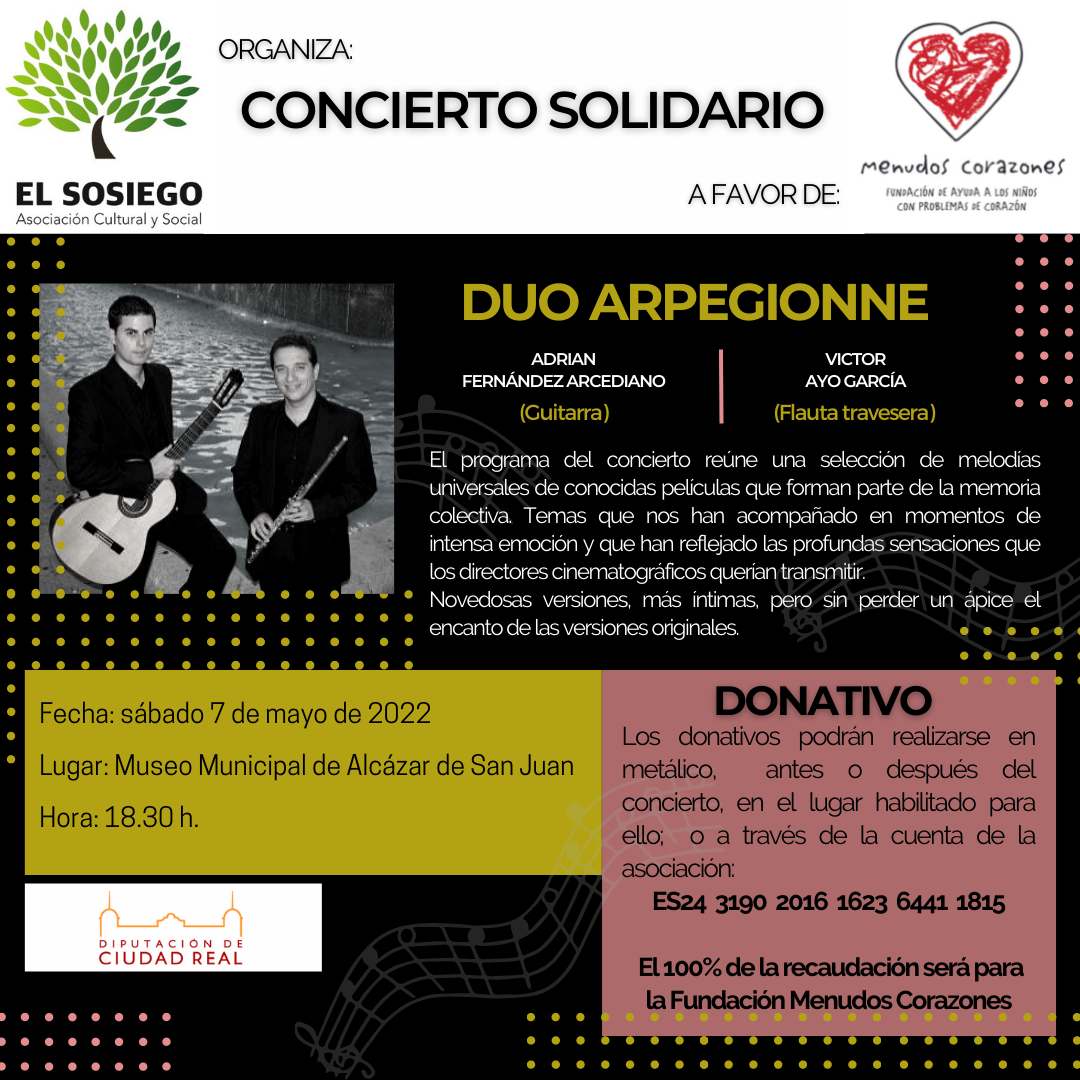 Concierto solidario Alcázar de San Juan