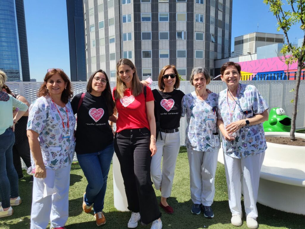 Junto al equipo de La Paz, en el Día del Niño Hospitalizado