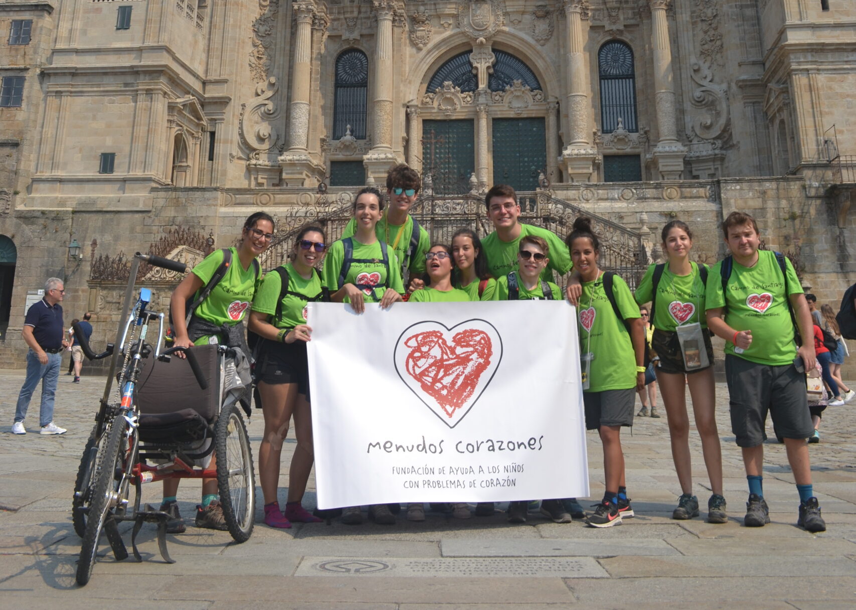Menudos Corazones. Encuentro de jóvenes: `Caminando a Santiago¨