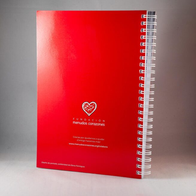 cuaderno solidario menudos corazones