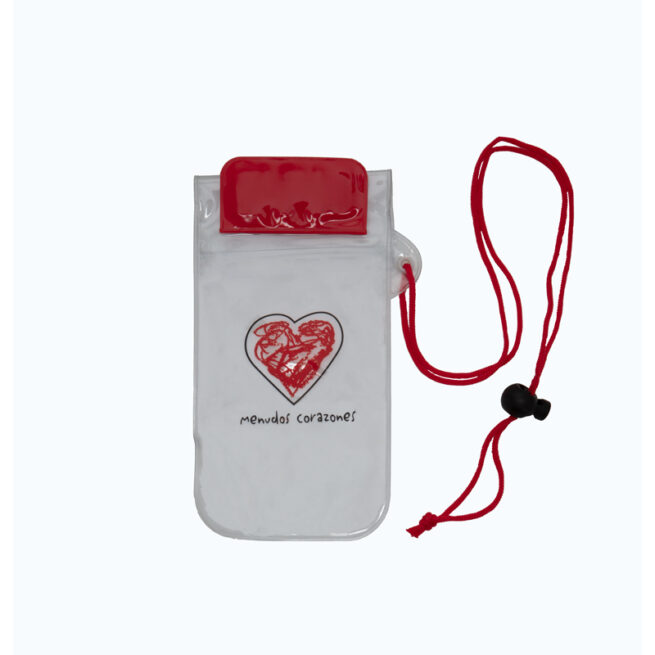 funda impermeable movil solidaria menudos corazones