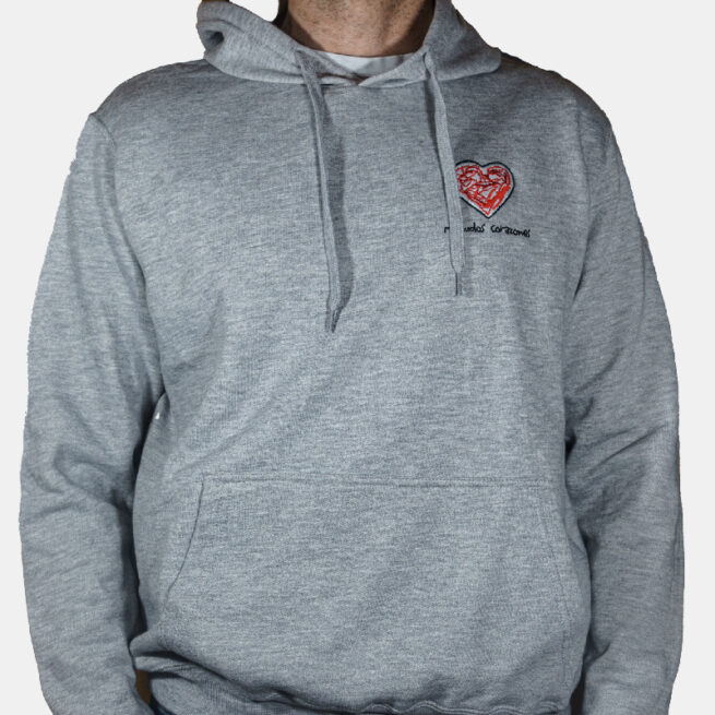 sudadera solidaria menudos corazones