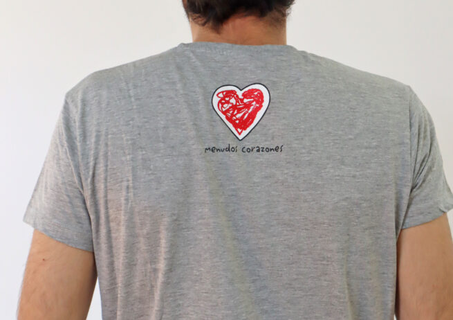 Camiseta Valentía - Hombre Espalda