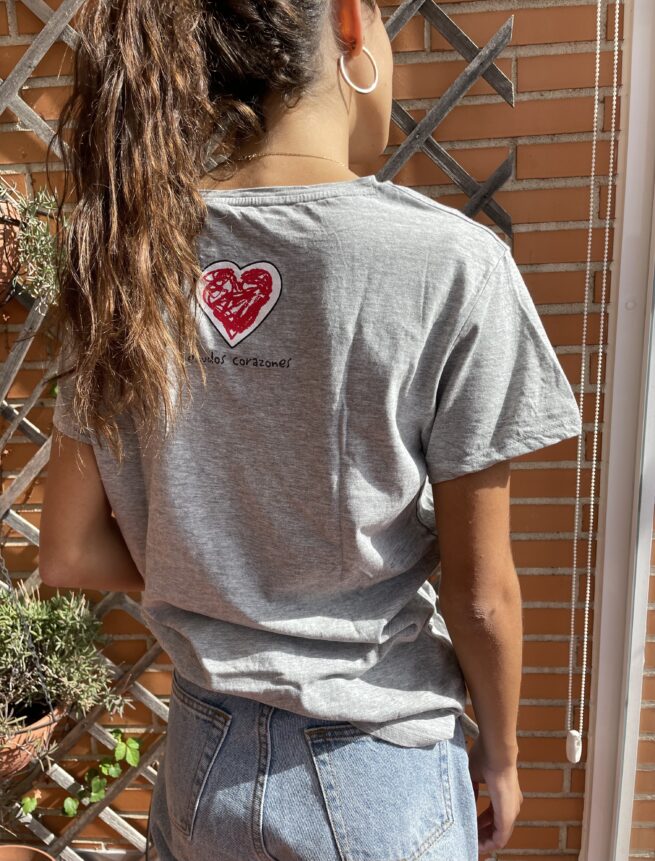 Camiseta Valentía - Mujer Espalda