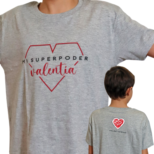 Camiseta Valentía Infantil