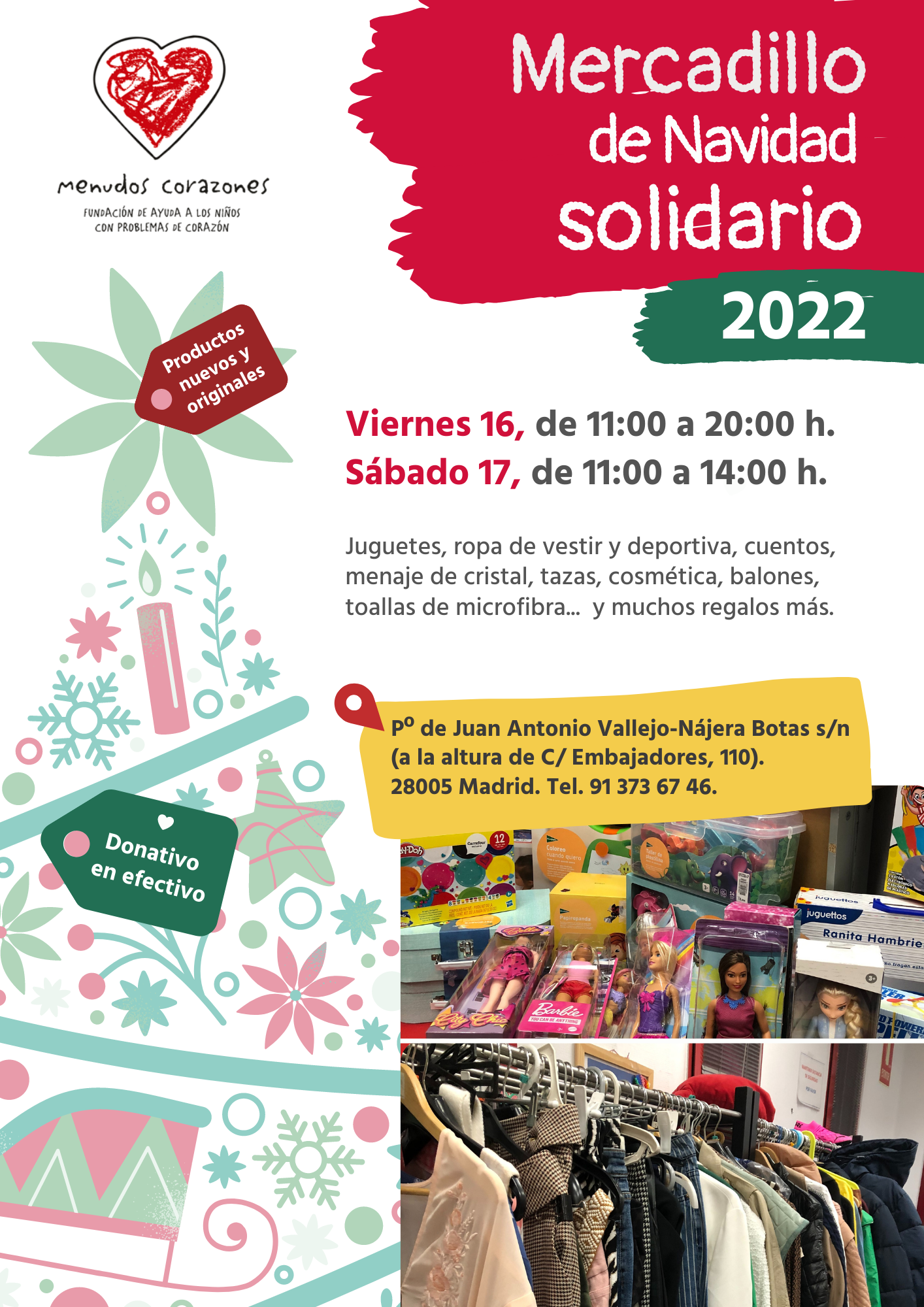 Mercadillo de Navidad Solidario Menudos Corazones