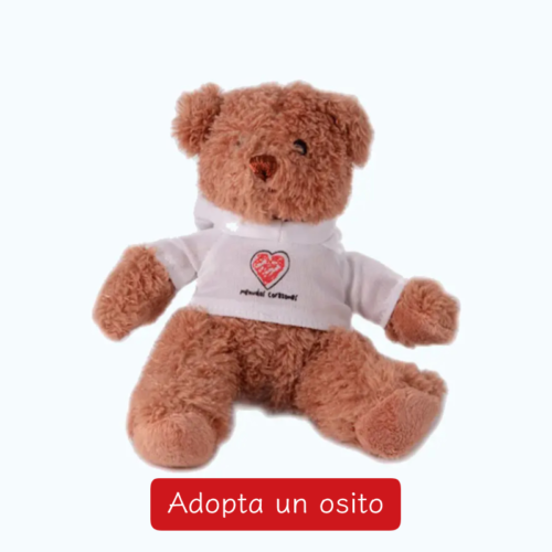 Adopta un osito para un peque en el hospital