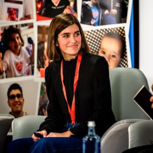 La Dra. Azpiroz interviene en la Jornada sobre Cardiopatías Congénitas de Menudos Corazones para hablar de su investigación.