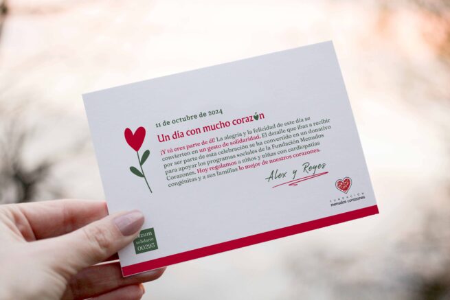 Tarjetas de boda solidarias - Imagen 10