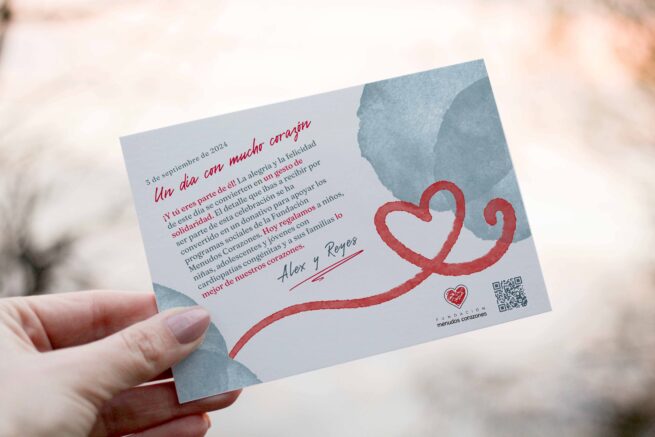 Tarjetas de boda solidarias - Imagen 9