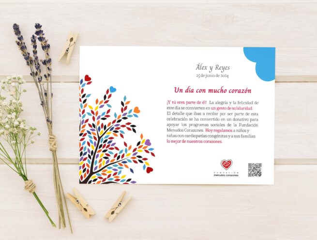 Tarjetas de boda solidarias - Imagen 3