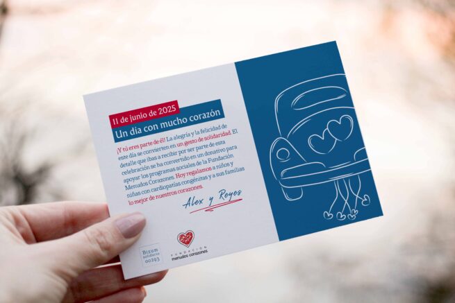 Tarjetas de boda solidarias - Imagen 12