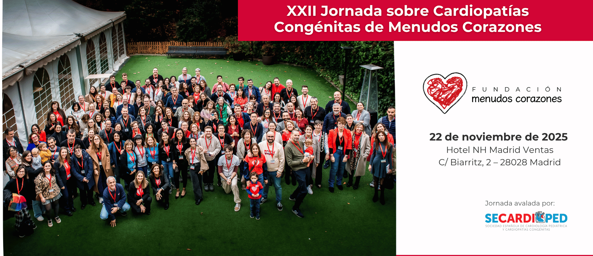 XXII Jornada cardiopatías Menudos Corazones