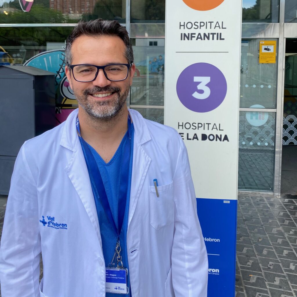 El Dr. Ferran Rosés, ganador de la VIII Beca Menudos Corazones de Investigación Médica.