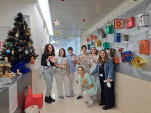 Equipo de Menudos Corazones y del Hospital Gregorio Marañón.
