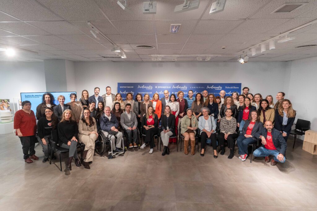 <div>Menudos Corazones ha sido una de las cuatro entidades beneficiarias del programa solidario "Involucrados" de Tendam</div>