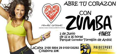 Taller de zumba a favor de Menudos Corazones
